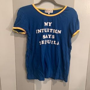Wild fox LA size L -My intuition says tequila